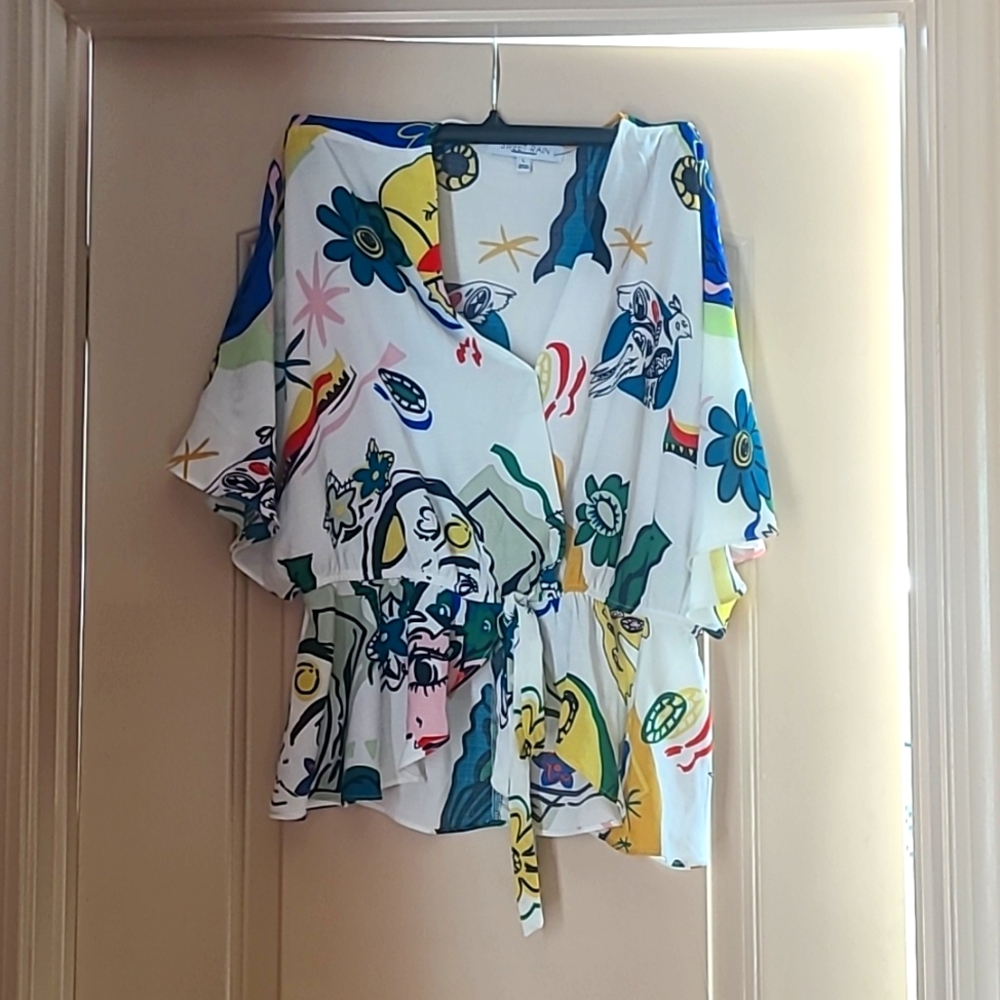 SWEET RAIN WOMANS TOP SIZE L